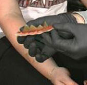 Applying a Ready Made Wound (prosthetic)