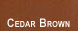 Cedar Brown