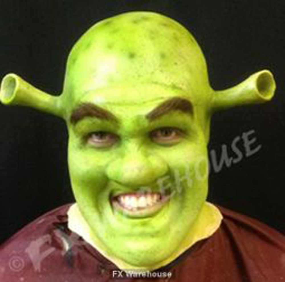Ogre use for Shrek Face Foam Latex Prosthetic by MWA