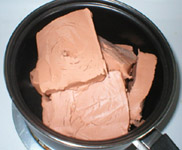 Get the clay ready for the mold Get the clay ready for the mold