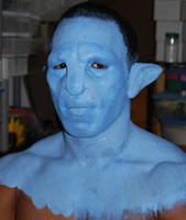 Avatar Na'vi Makeup