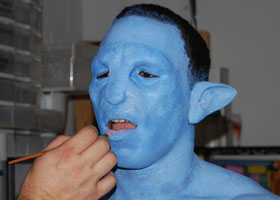 Avatar Na'vi Makeup