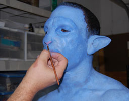 Avatar Na'vi Makeup
