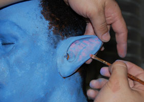 Avatar Na'vi Makeup