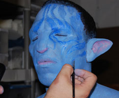 Avatar Na'vi Makeup