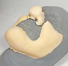 Shrek Super Hero Chin / Cheek Foam Latex Prosthetic