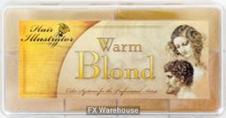 Warm Blonde Hair Skin Illustrator Palette