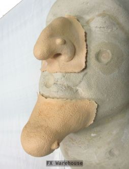 Large Witch Nose and Chin in Foam Latex