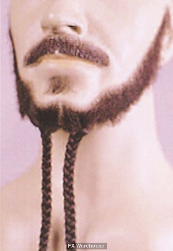 3 Piece Braided Pirate Beard Set